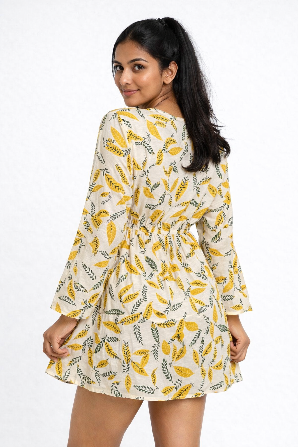 Golden Leaf Breeze Dress