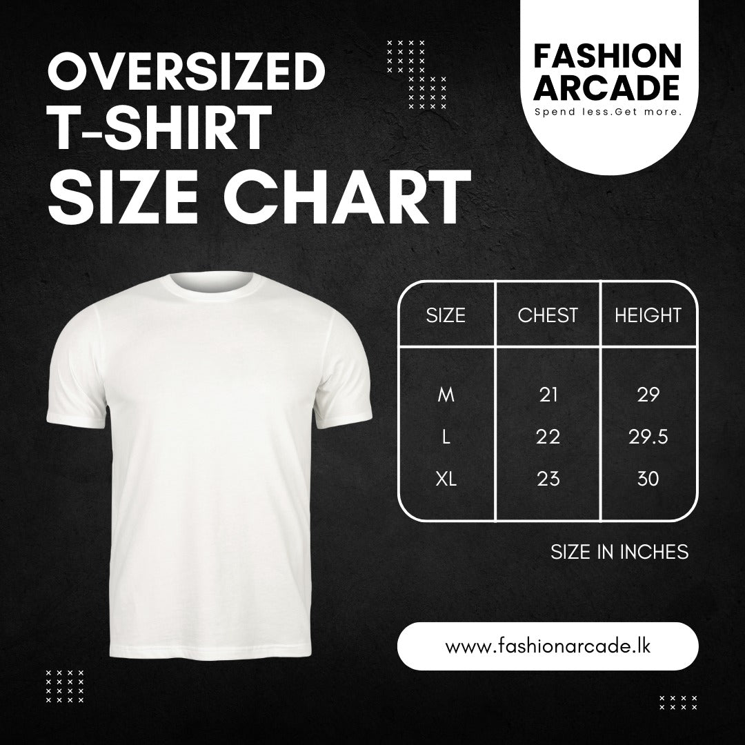 Oversized Tee – Dark Grey Marl