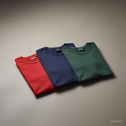 Long Sleeve Plain T-shirt