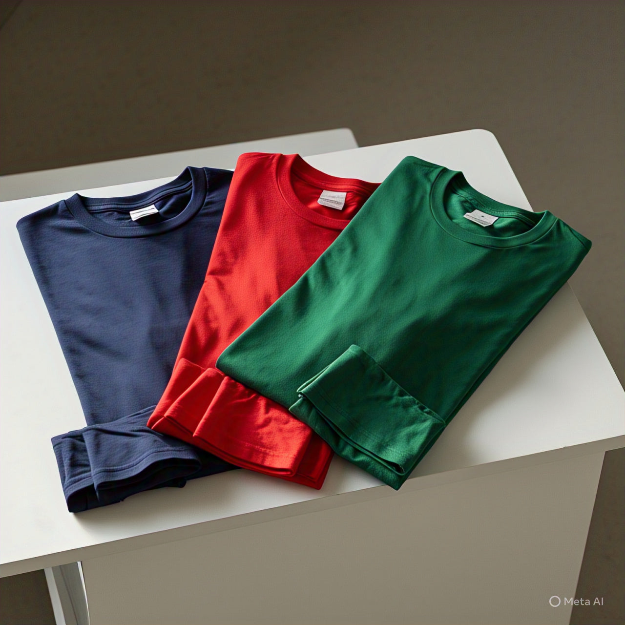 Long Sleeve Plain T-shirt