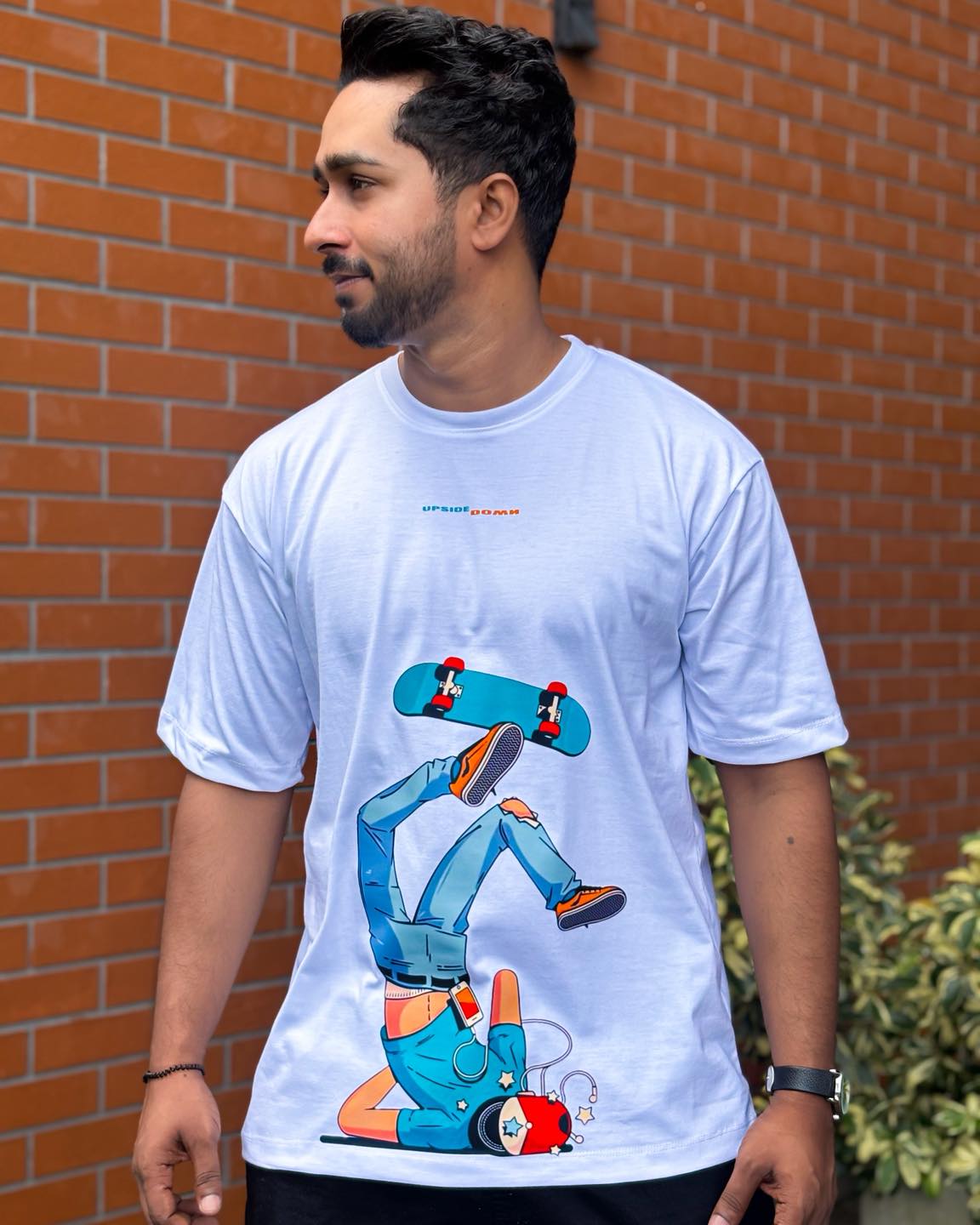 Upside Down Oversized Tee