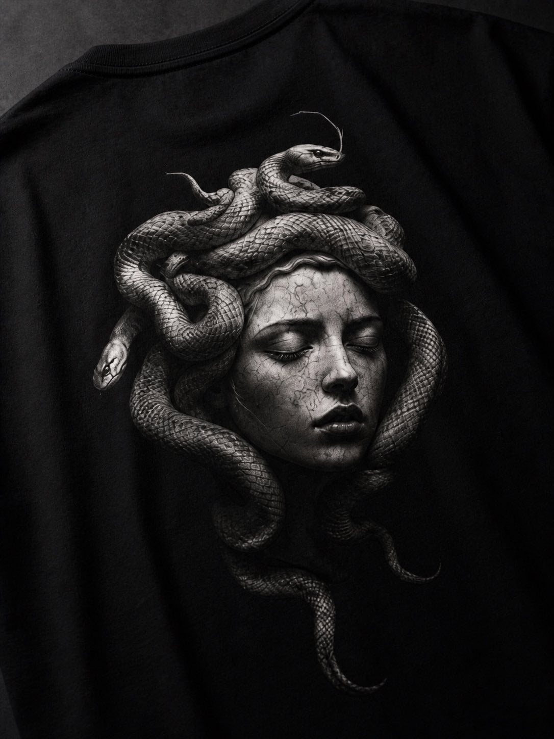 Medusa Black Tee