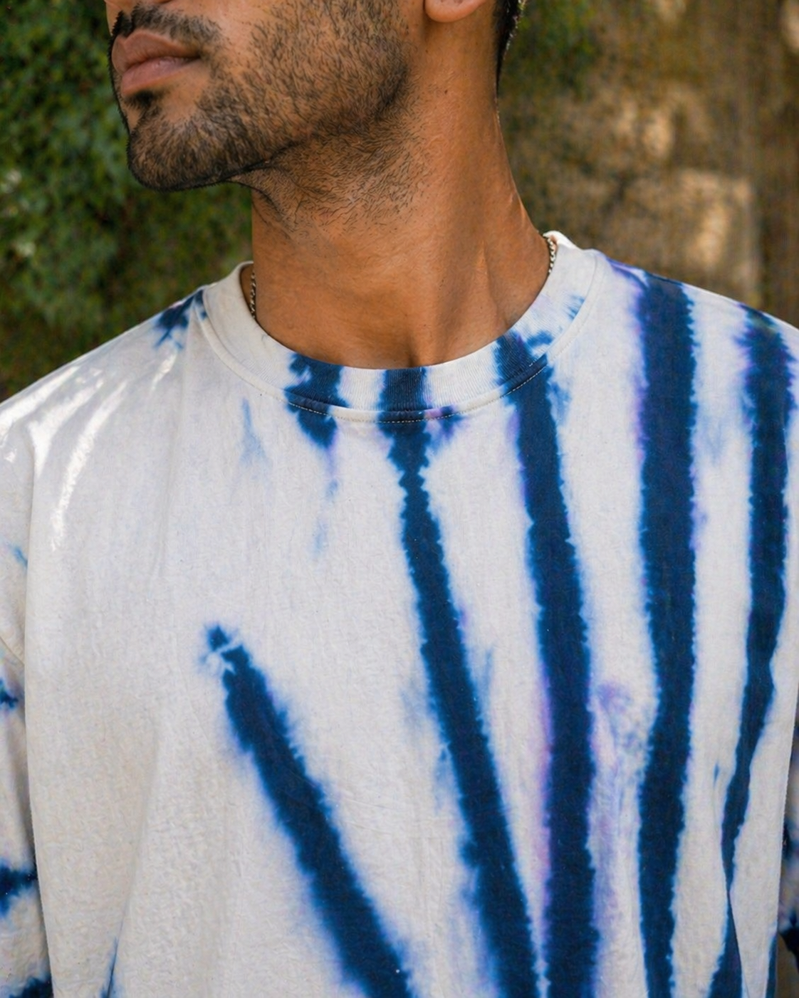 Storm Wave Oversized Tie-Dye Tee