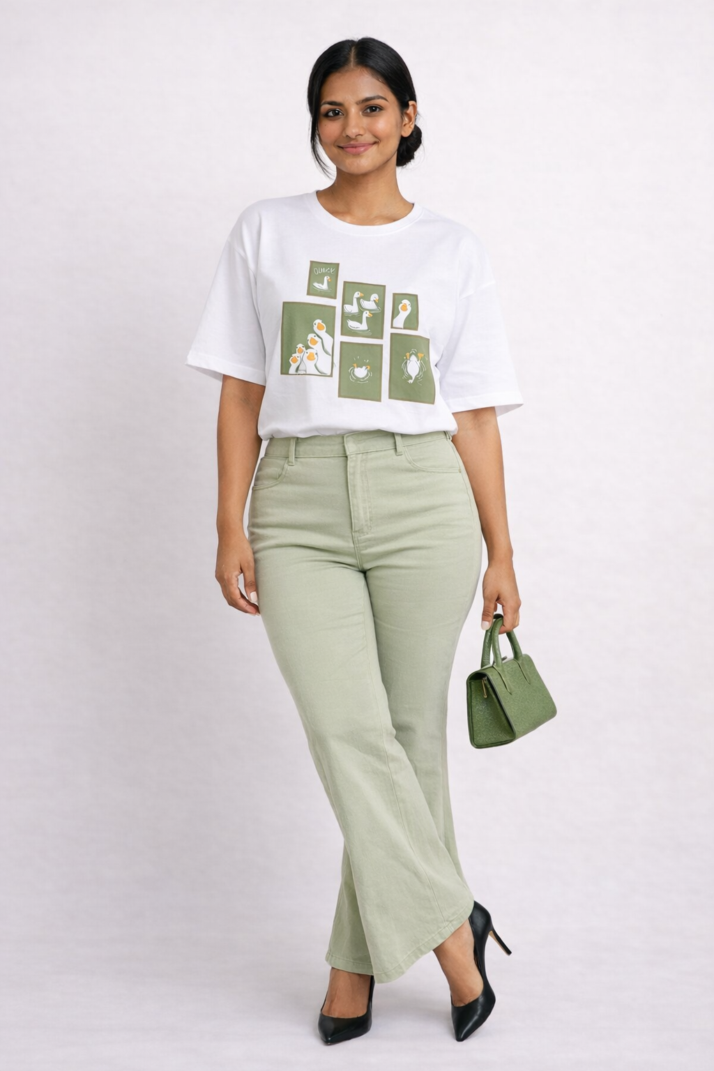 Quack Gallery Oversized Tee