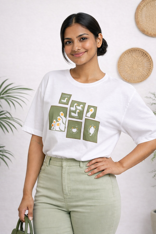 Quack Gallery Oversized Tee