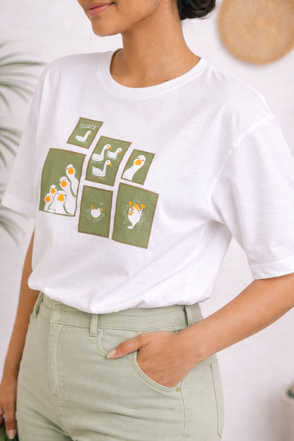 Quack Gallery Oversized Tee