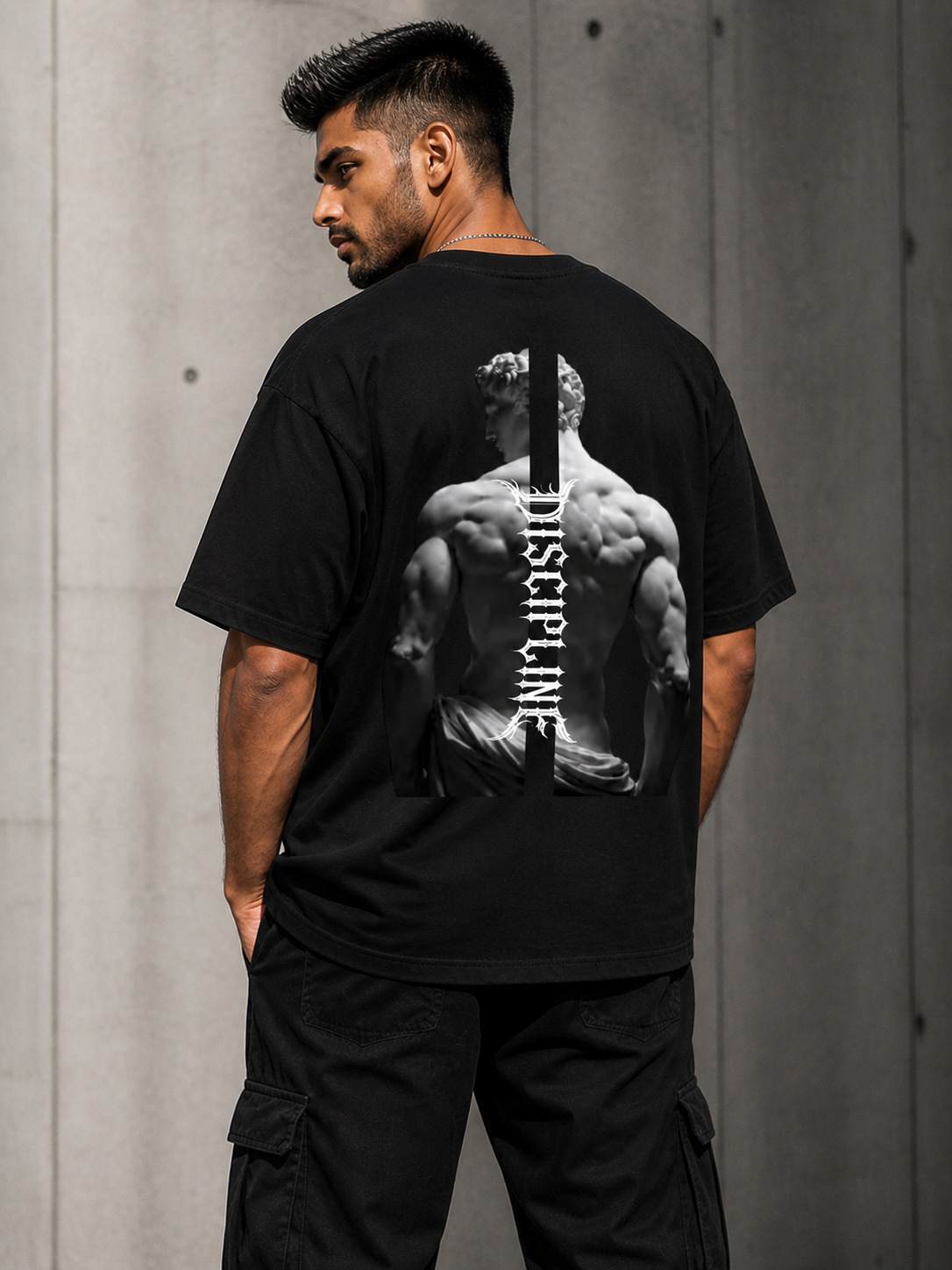 Silent Discipline Oversized Tee