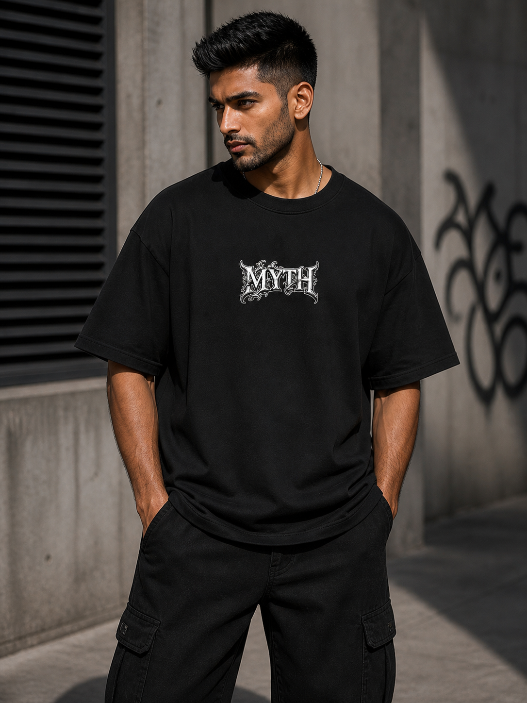 Silent Discipline Oversized Tee