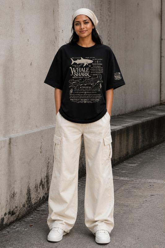 Whale Shark oversized Tee