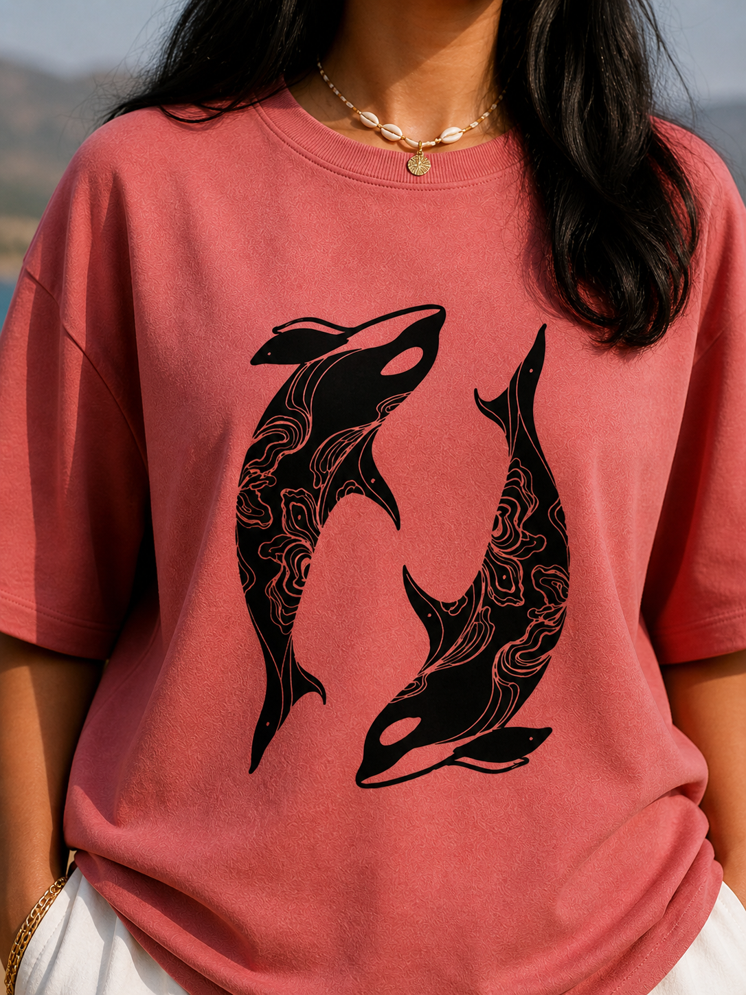 Saltwave Oversized Tee