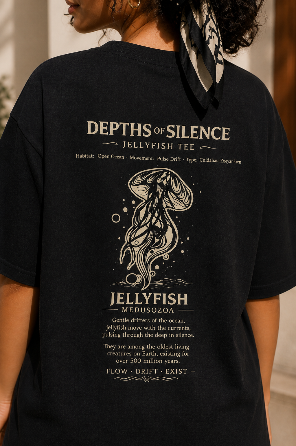 Abyss Jelly Oversized Tee