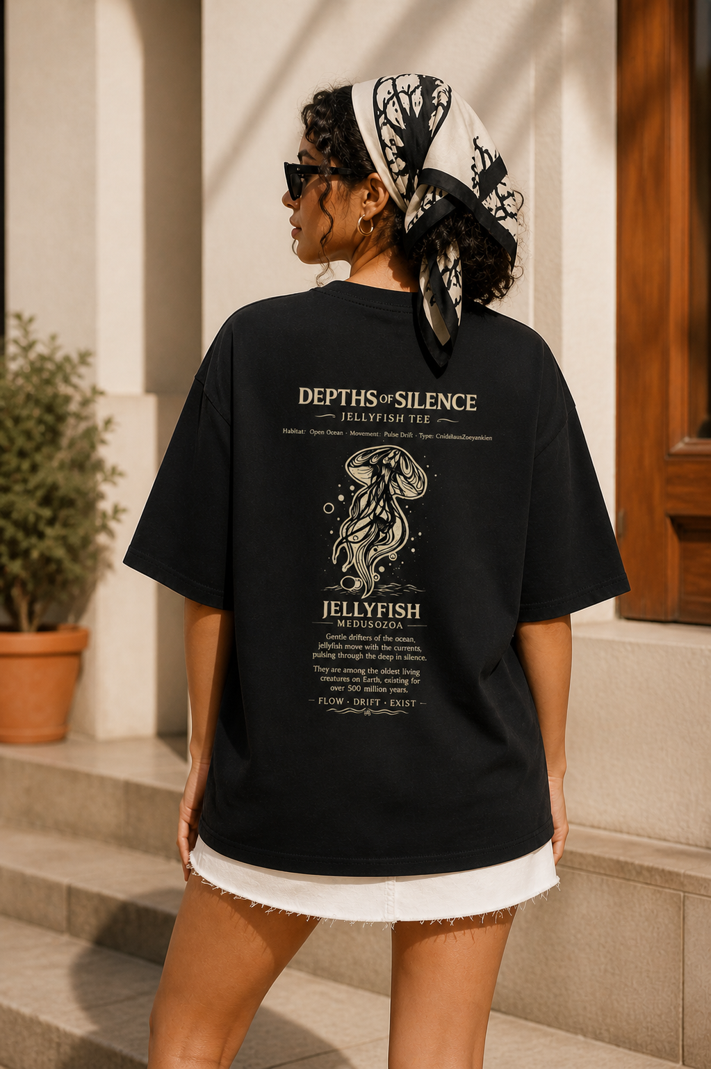 Abyss Jelly Oversized Tee
