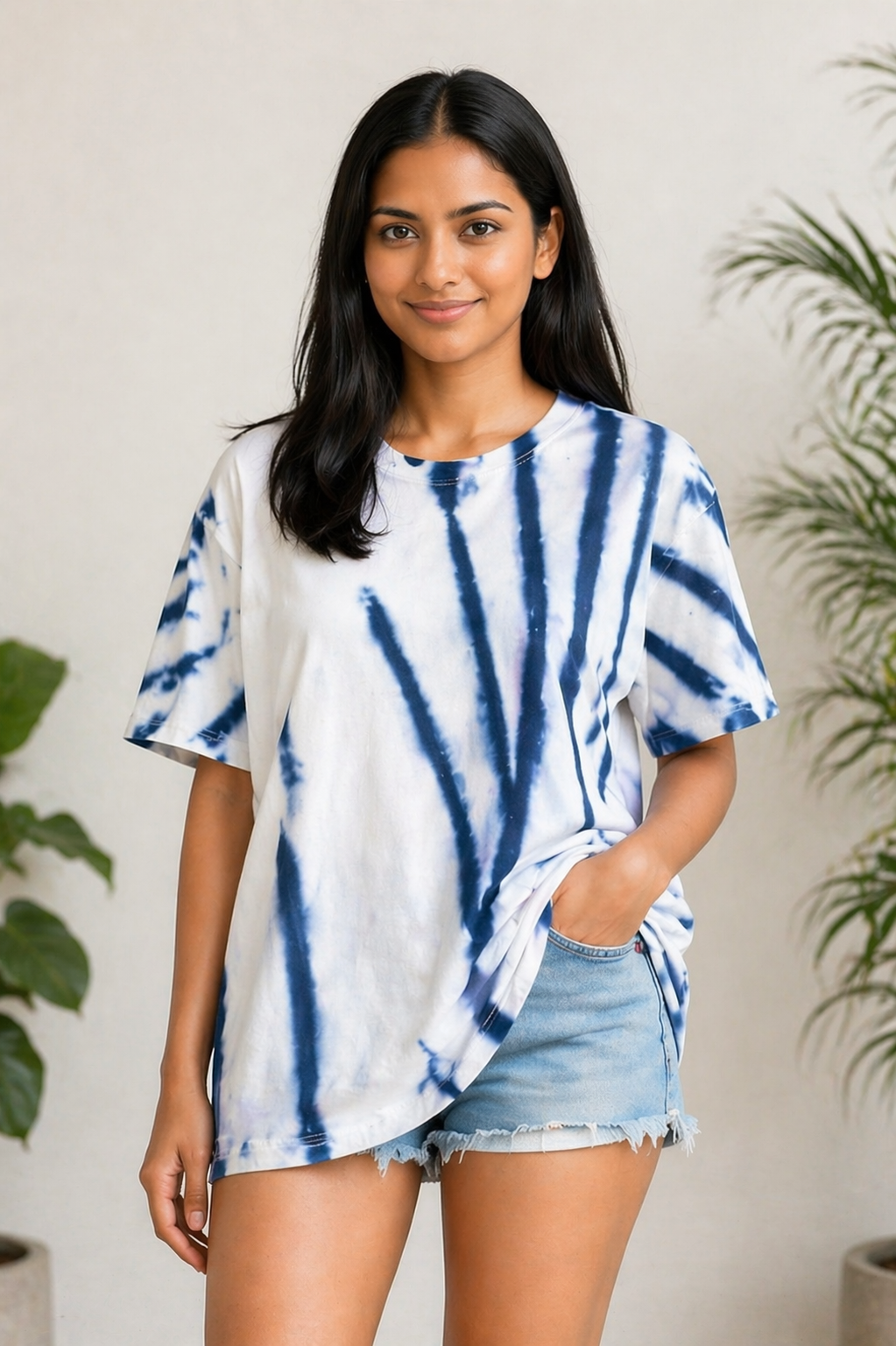 Comfy Tie & Dye Cotton T-Shirt