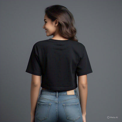 Crop Top  – Black