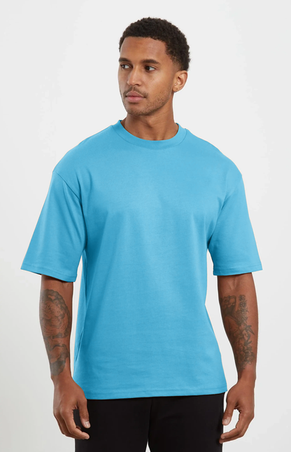 Crew Neck Oversize 190 GSM - Blue Color
