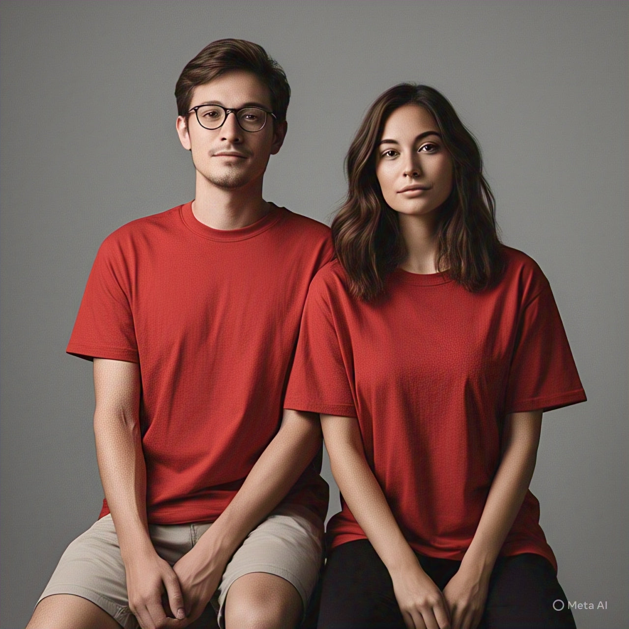 Oversized Tee – Red